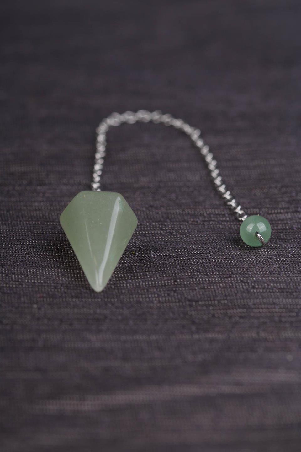 Aventurin Doğal Taş Pandül - Sarkaç