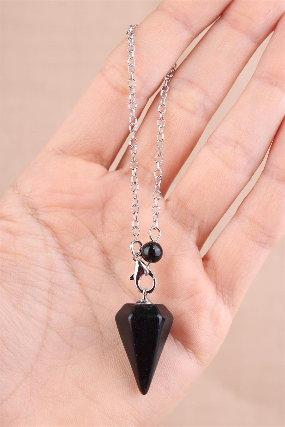 Oniks Doğal Taş Pandül - Sarkaç