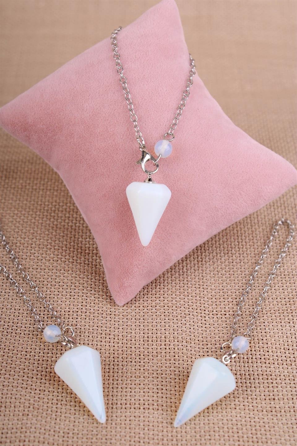 Opalit Doğal Taş Pandül - Sarkaç