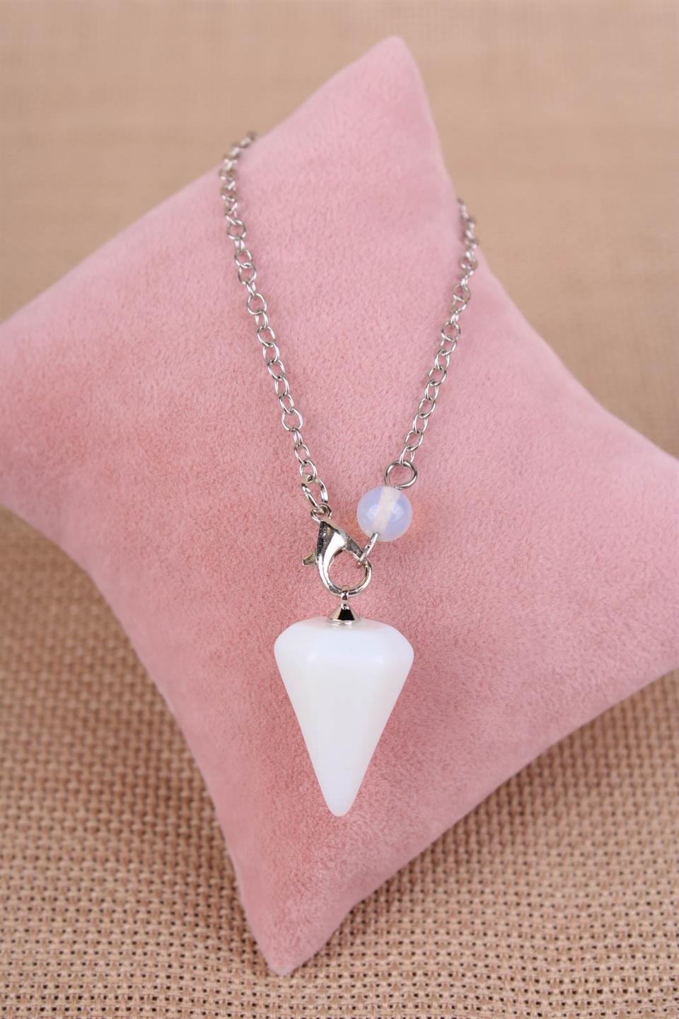 Opalit Doğal Taş Pandül - Sarkaç