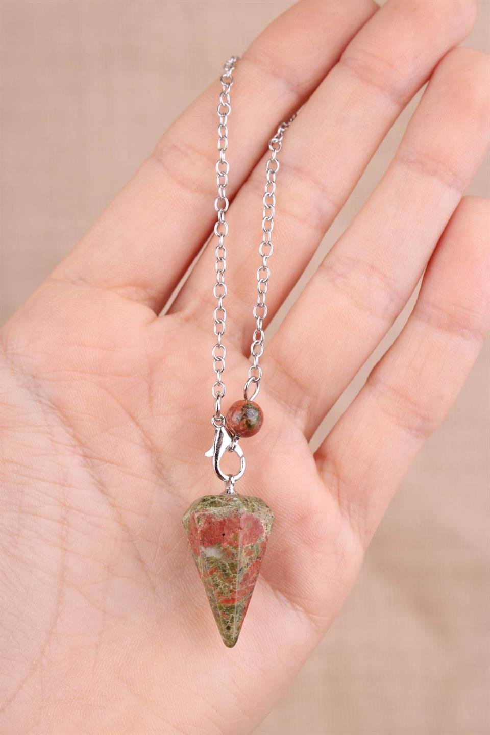 Unakit Doğal Taş Pandül - Sarkaç