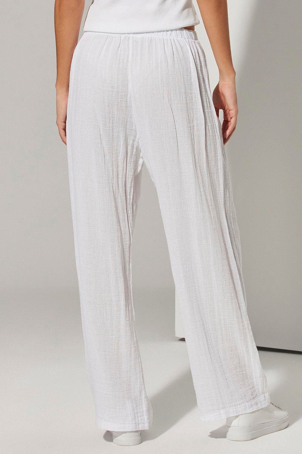 Beach Beyaz Kadın Pantolon