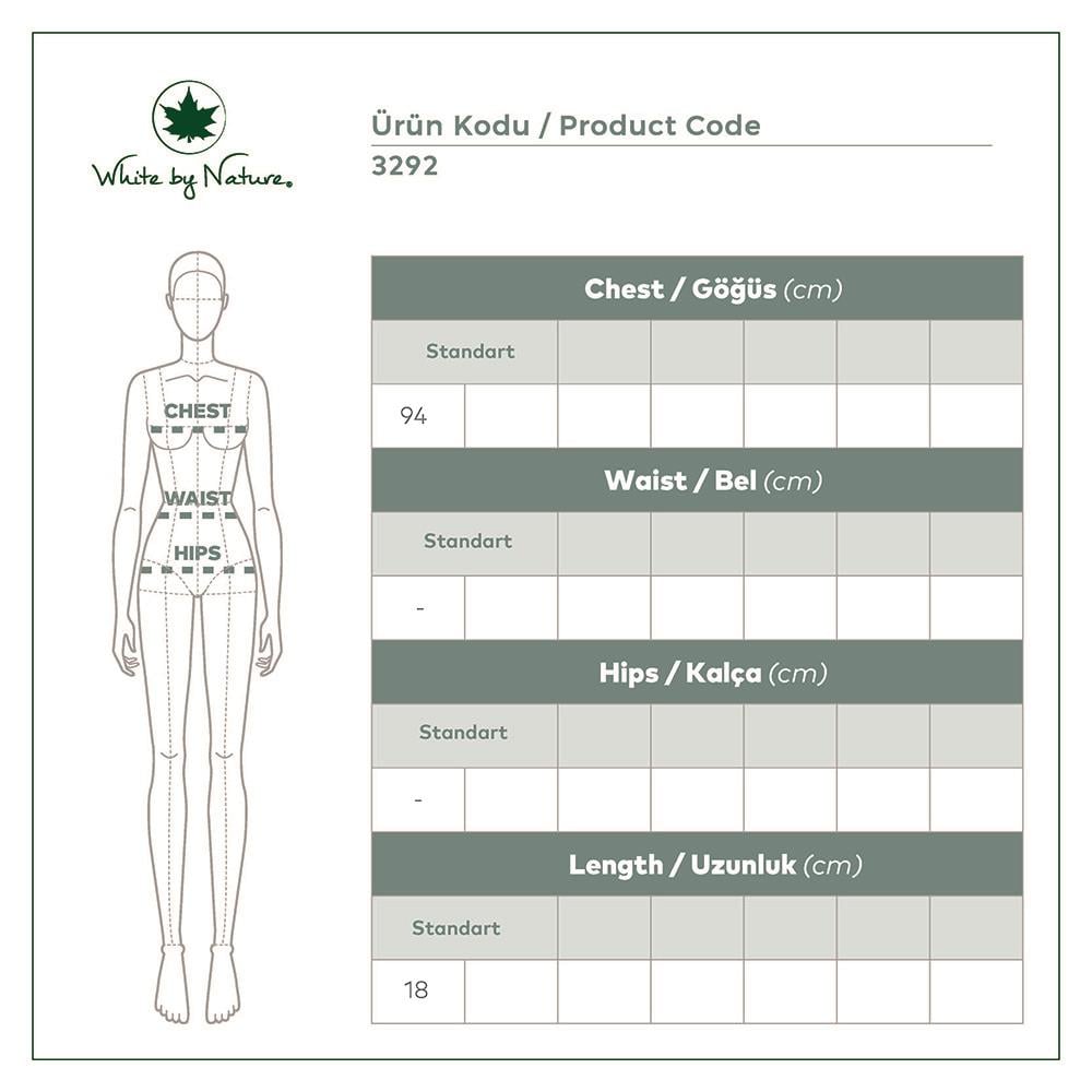 Fiyonklu Beyaz Büstiyer