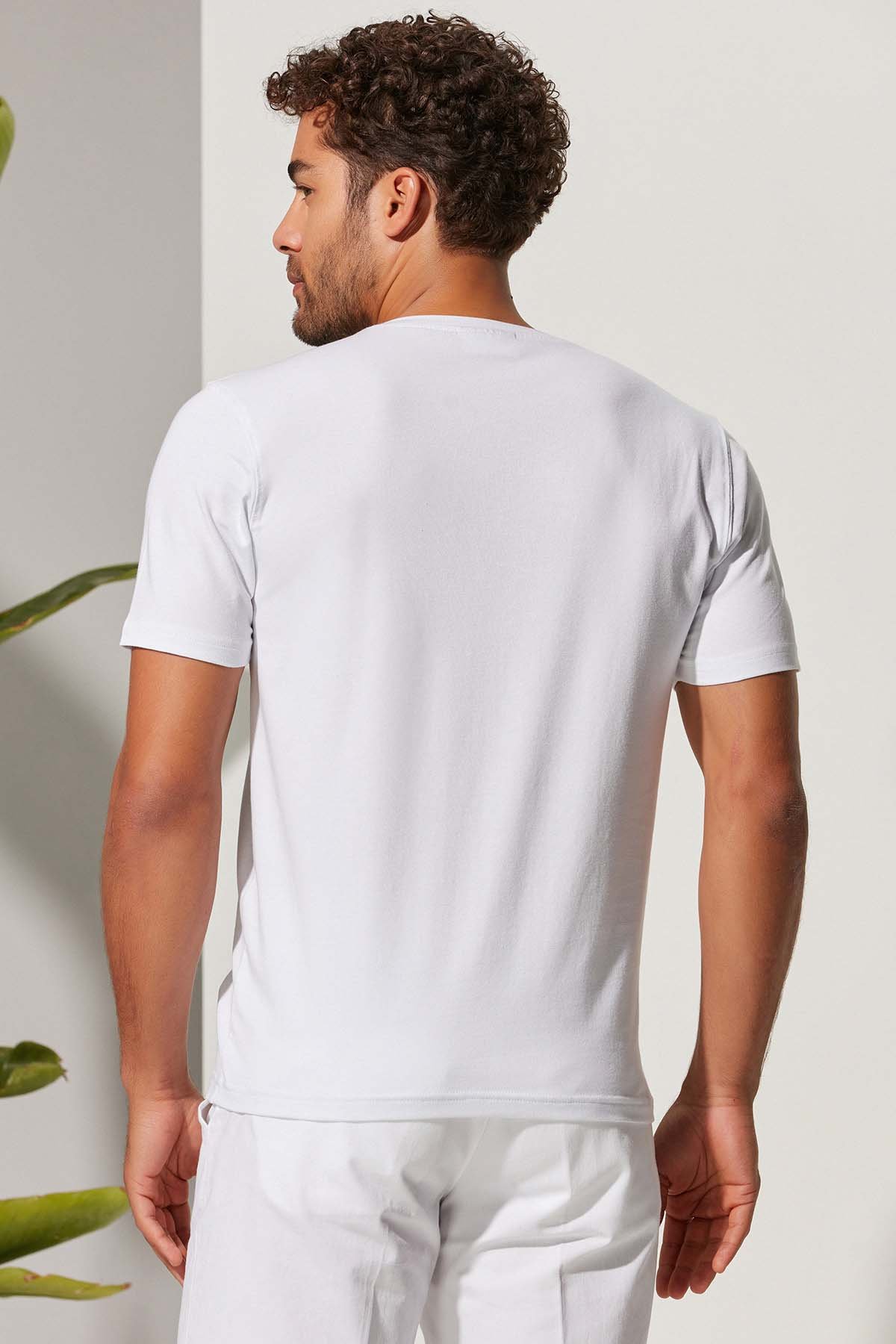 O Yaka Köpekbalığı Erkek T-Shirt