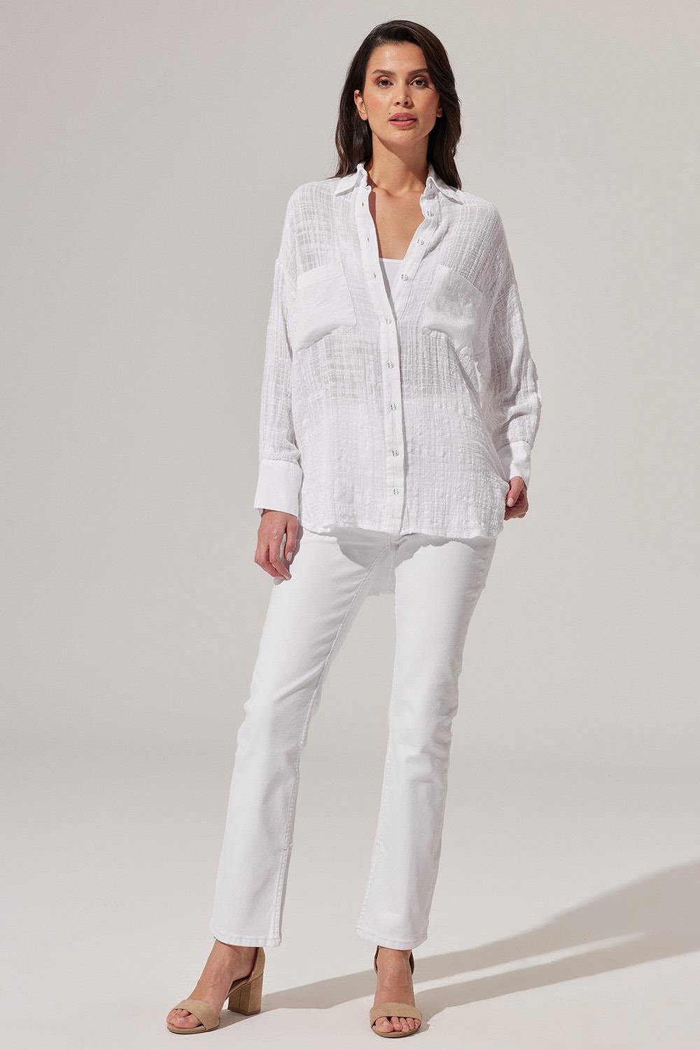 Over Size Cepli Gömlek