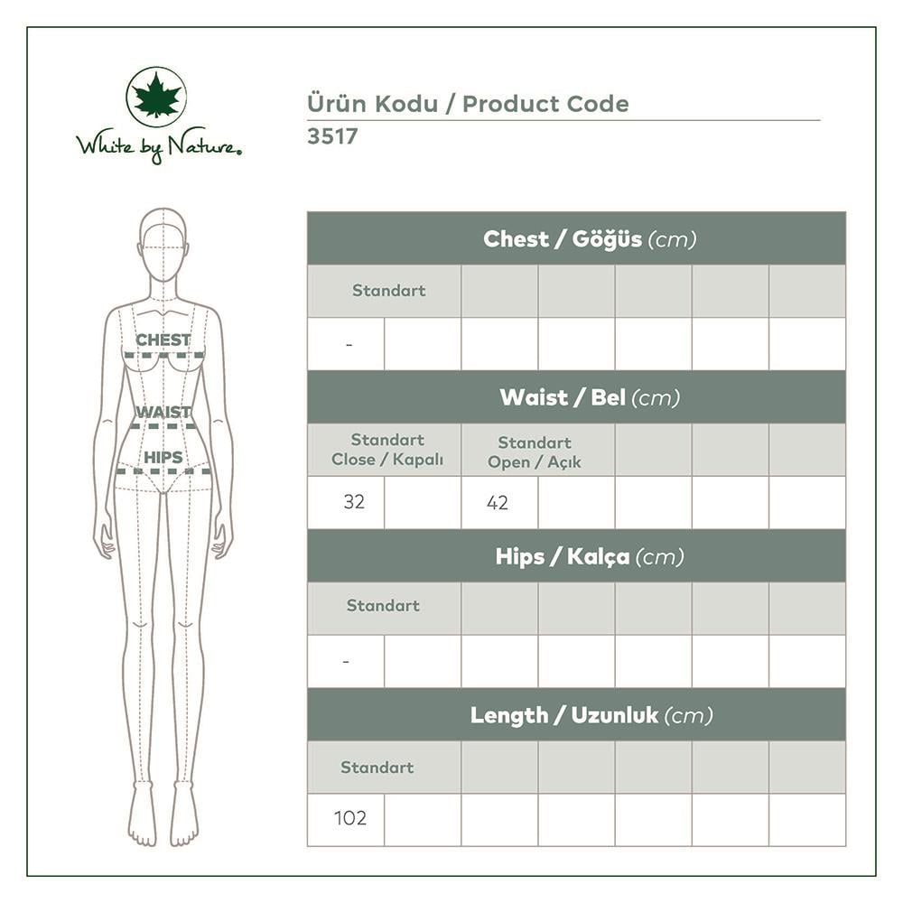 Pareo Beyaz Kadın Etek