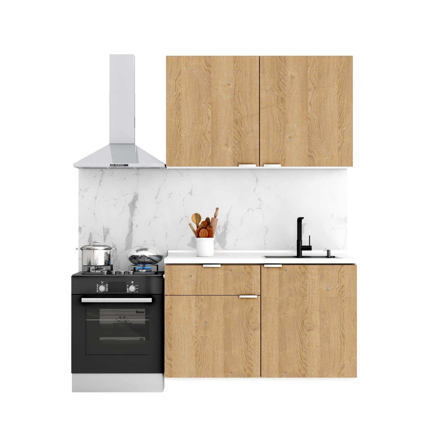 Dekorex Alba Seri̇si̇ 120 Cm Hazır Mutfak AL-120dav