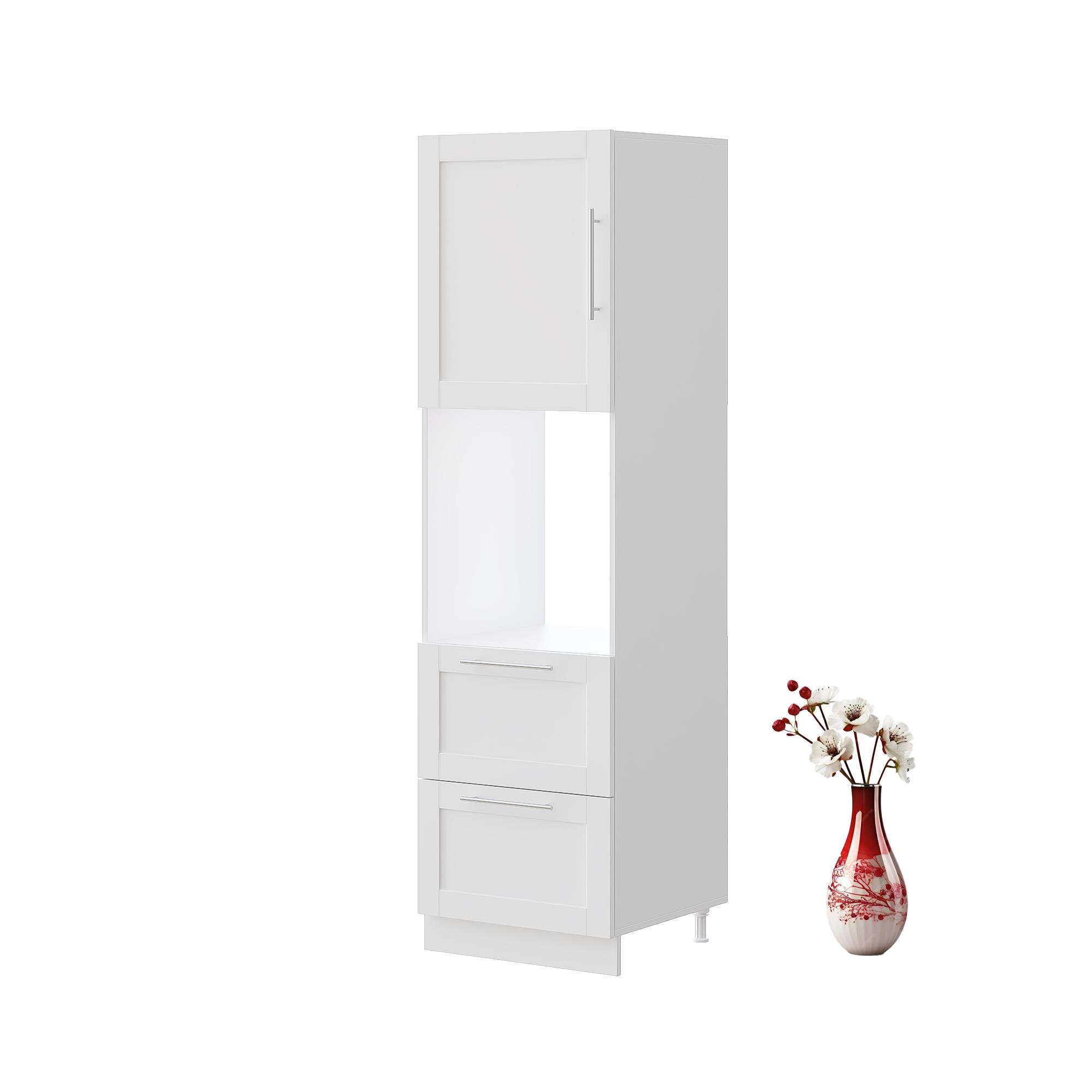 Dekorex Nexus Seri̇si̇ 2 Çekmeceli̇ Firin Bölmeli̇ Mega Ki̇ler Dolap Boypi̇ab-104