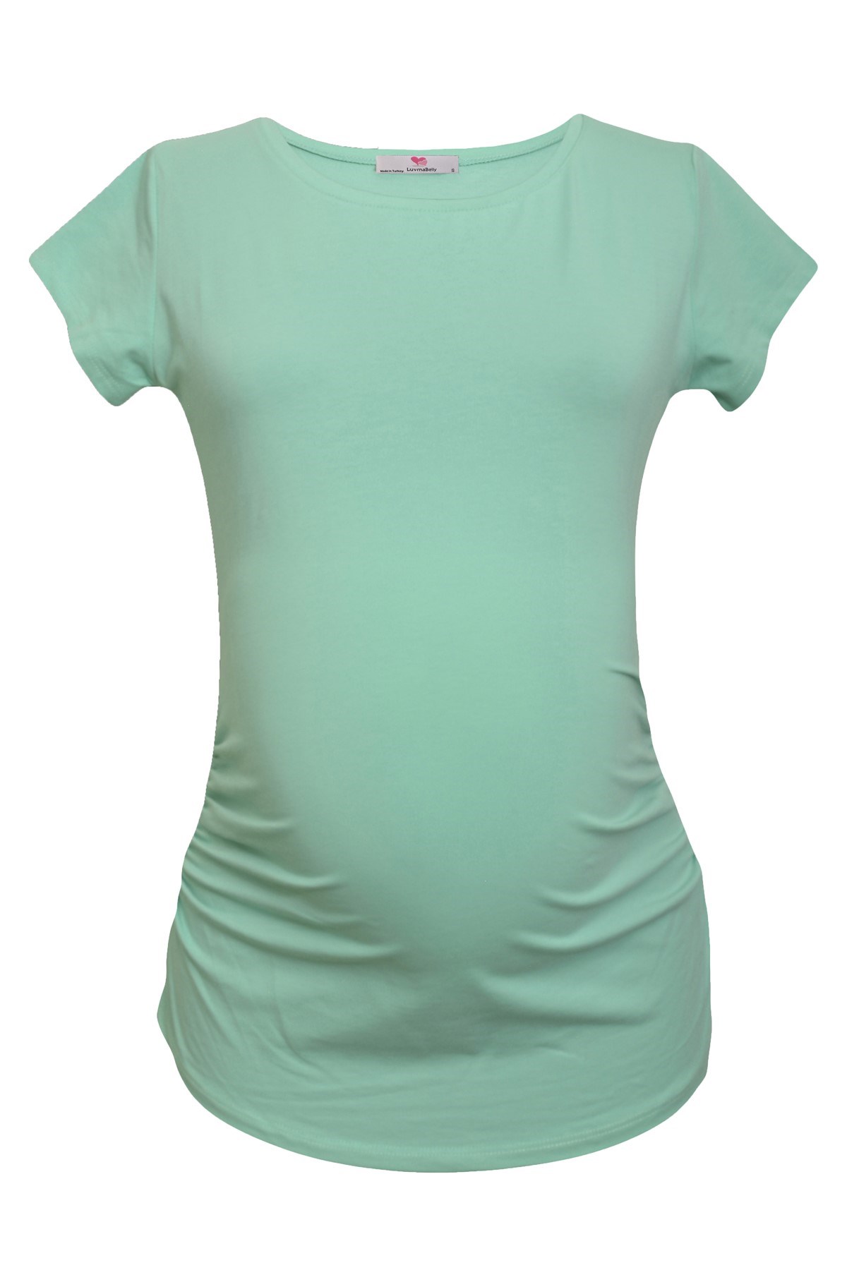 LuvmaBelly  Maternity 2009_2015 Pamuklu Hamile (9 Renk Mevcut) T-shirt