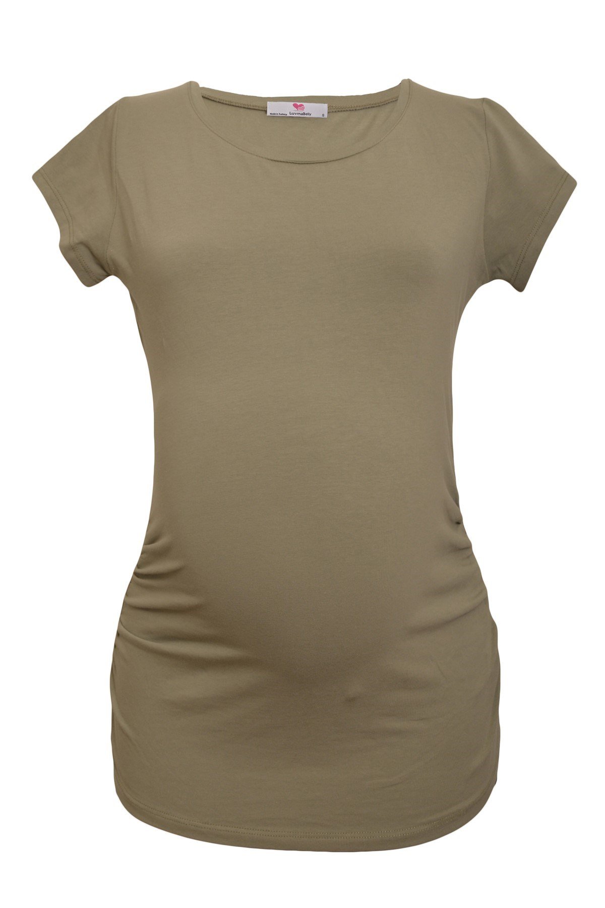 LuvmaBelly  Maternity 2009_2015 Pamuklu Hamile (9 Renk Mevcut) T-shirt