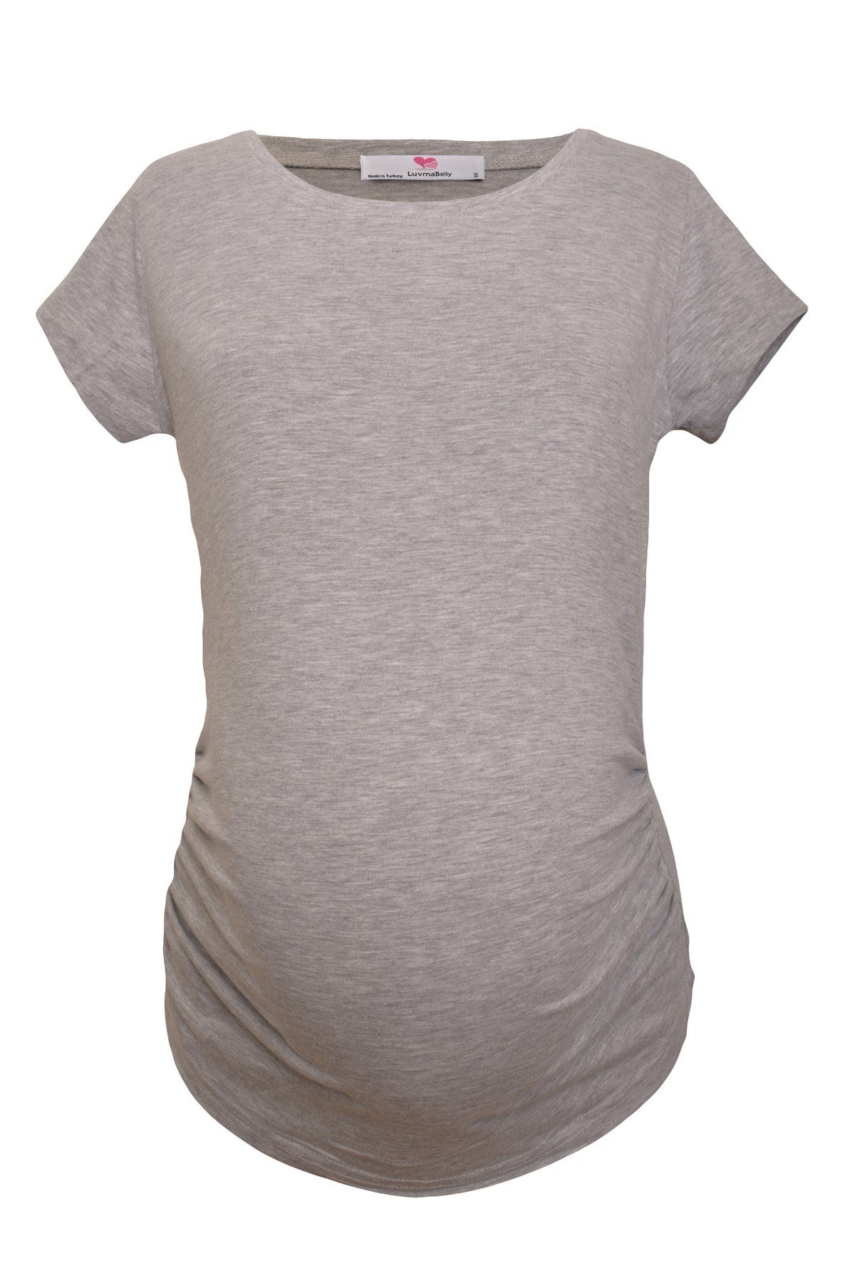LuvmaBelly  Maternity 2009_2015 Pamuklu Hamile (9 Renk Mevcut) T-shirt
