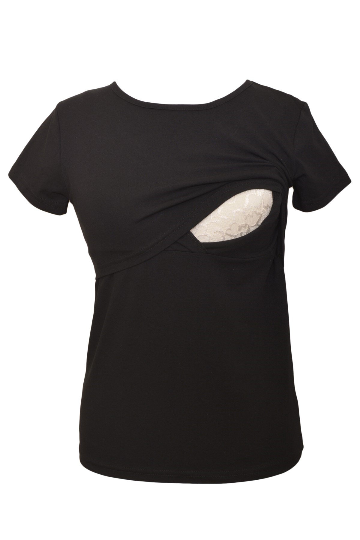 LuvmaBelly  Maternity 2501_2516 Pamuklu Lohusa Emzirme Tshirt (9 Renk Mevcut)