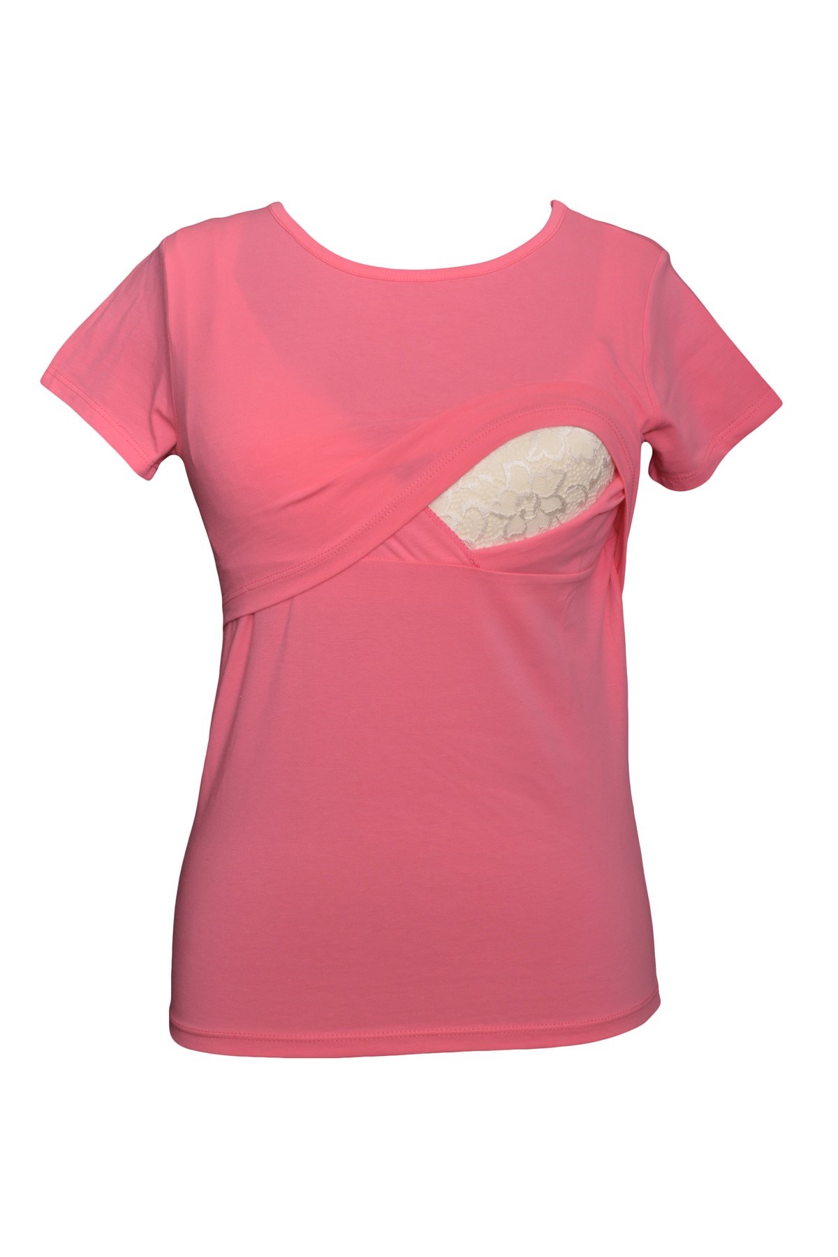 LuvmaBelly  Maternity 2501_2516 Pamuklu Lohusa Emzirme Tshirt (9 Renk Mevcut)