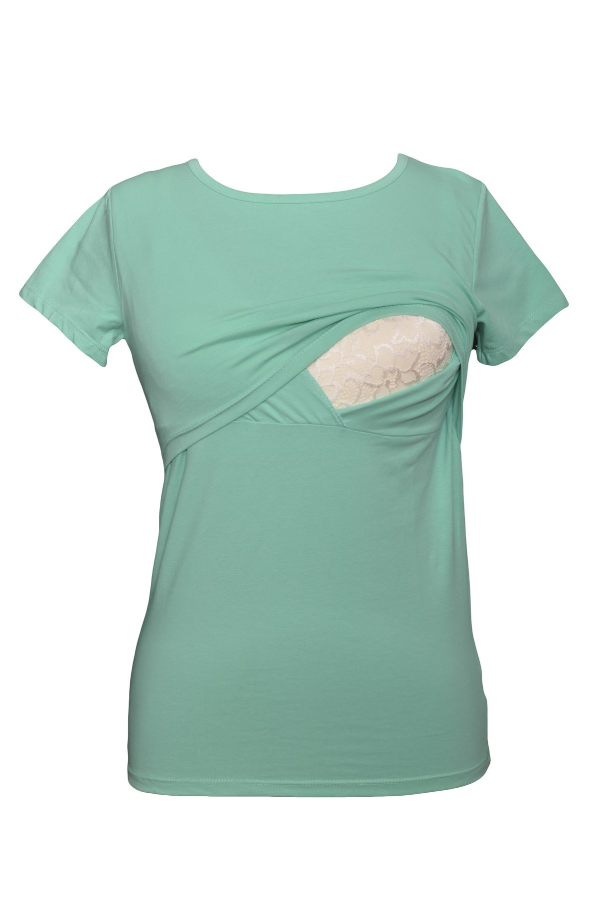 LuvmaBelly  Maternity 2501_2516 Pamuklu Lohusa Emzirme Tshirt (9 Renk Mevcut)
