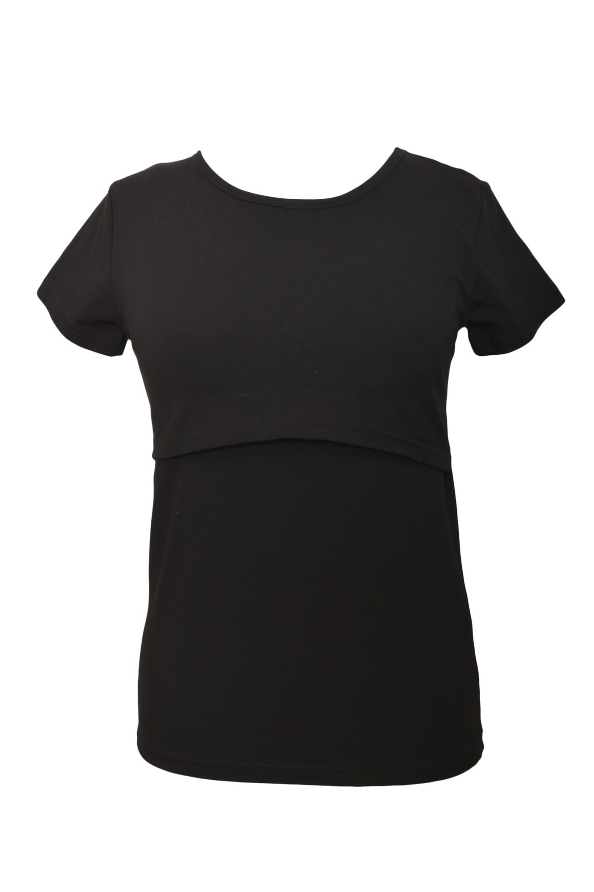 LuvmaBelly  Maternity 2501_2516 Pamuklu Lohusa Emzirme Tshirt (9 Renk Mevcut)