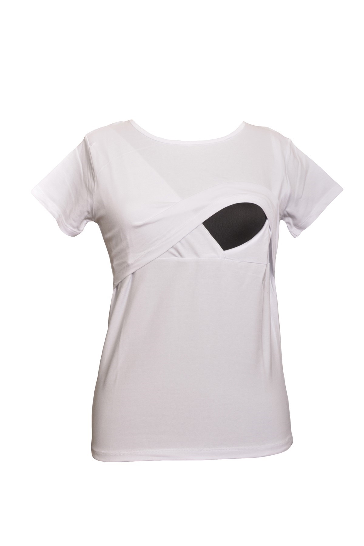 LuvmaBelly  Maternity 2501_2516 Pamuklu Lohusa Emzirme Tshirt (9 Renk Mevcut)