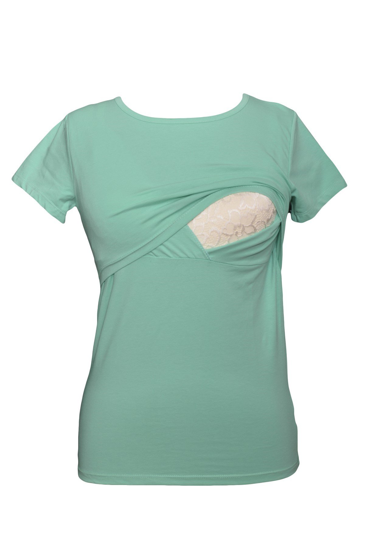 LuvmaBelly  Maternity 2501_2516 Pamuklu Lohusa Emzirme Tshirt (9 Renk Mevcut)