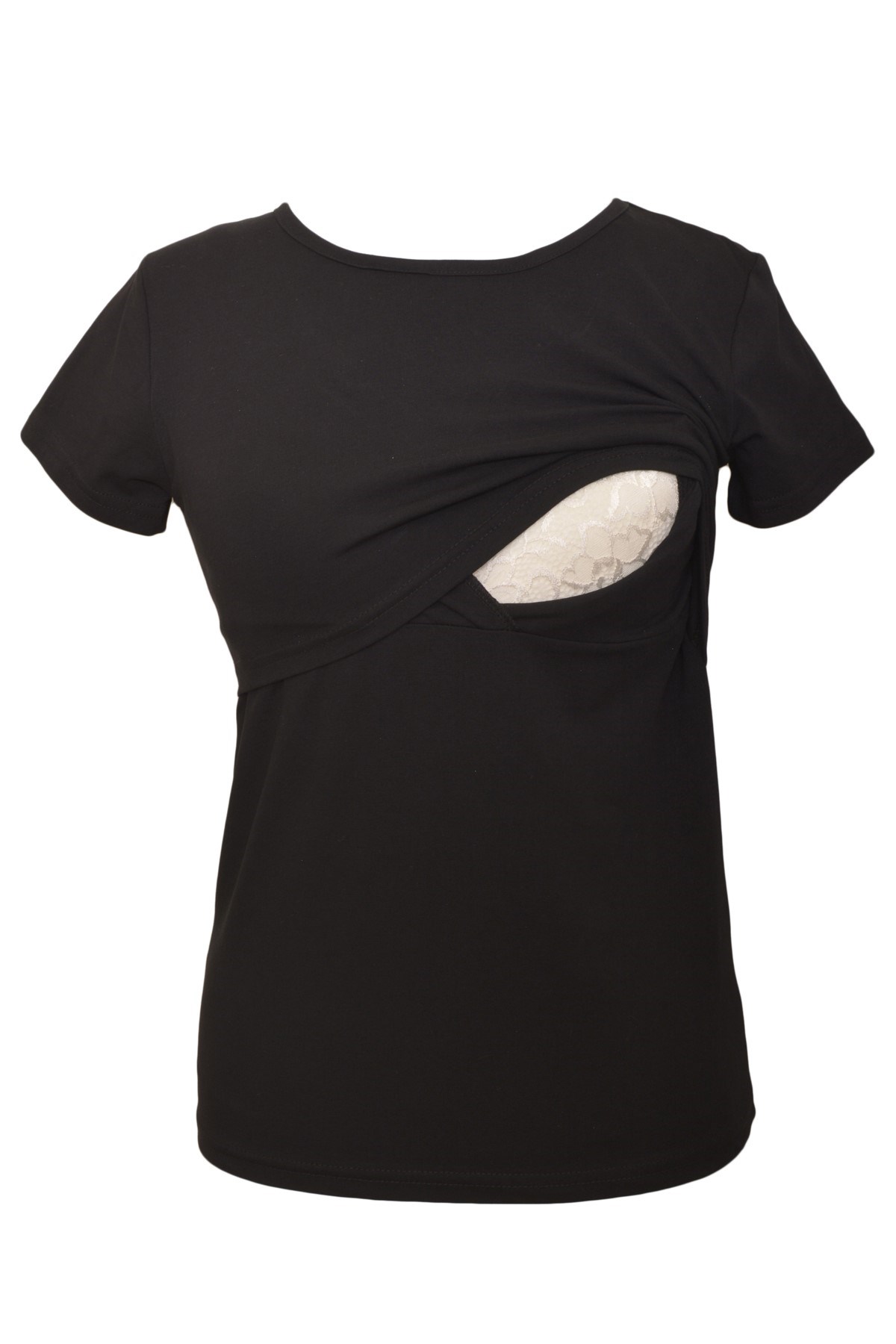 LuvmaBelly  Maternity 2501_2516 Pamuklu Lohusa Emzirme Tshirt (9 Renk Mevcut)