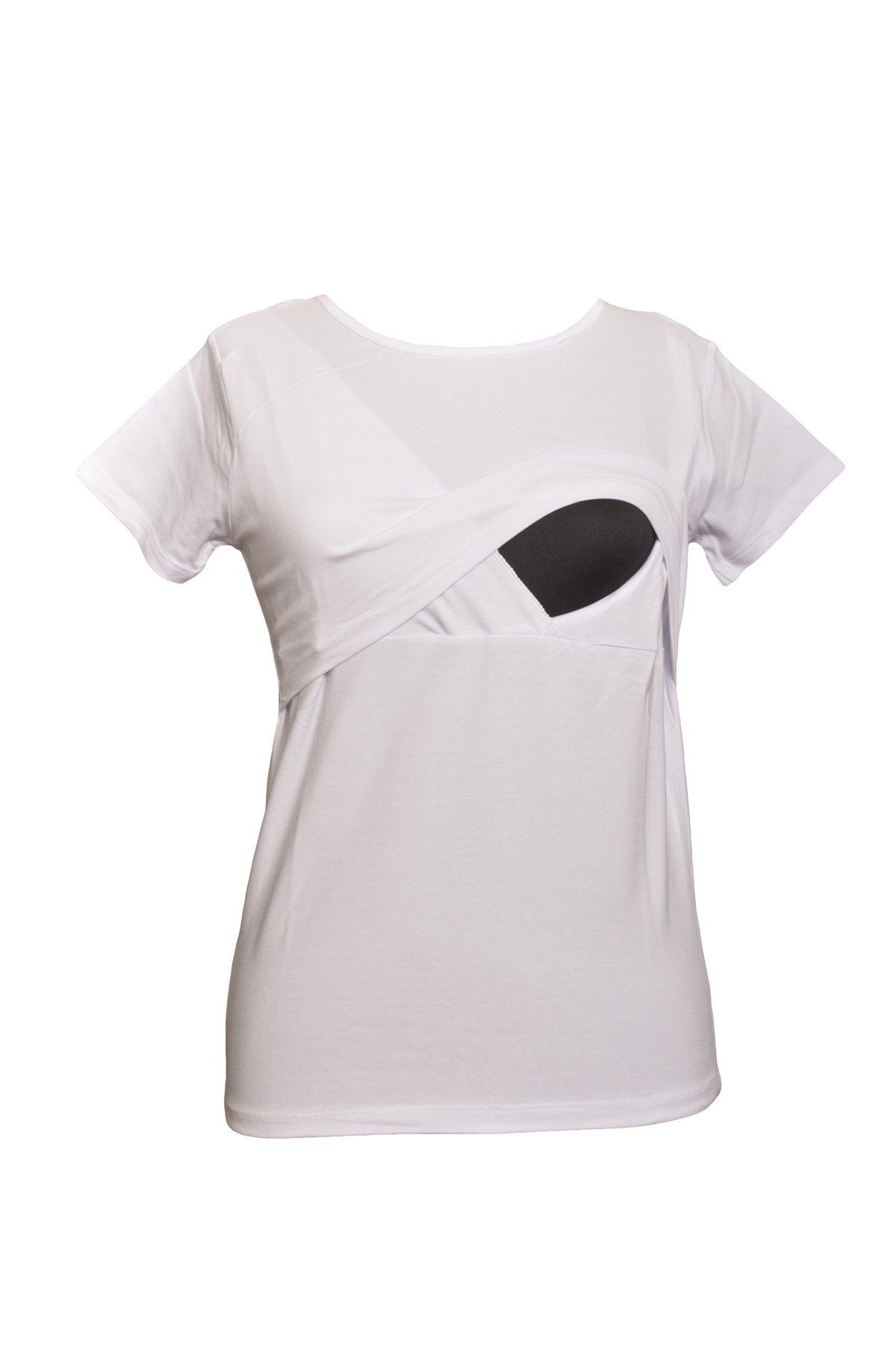 LuvmaBelly  Maternity 2501_2516 Pamuklu Lohusa Emzirme Tshirt (9 Renk Mevcut)