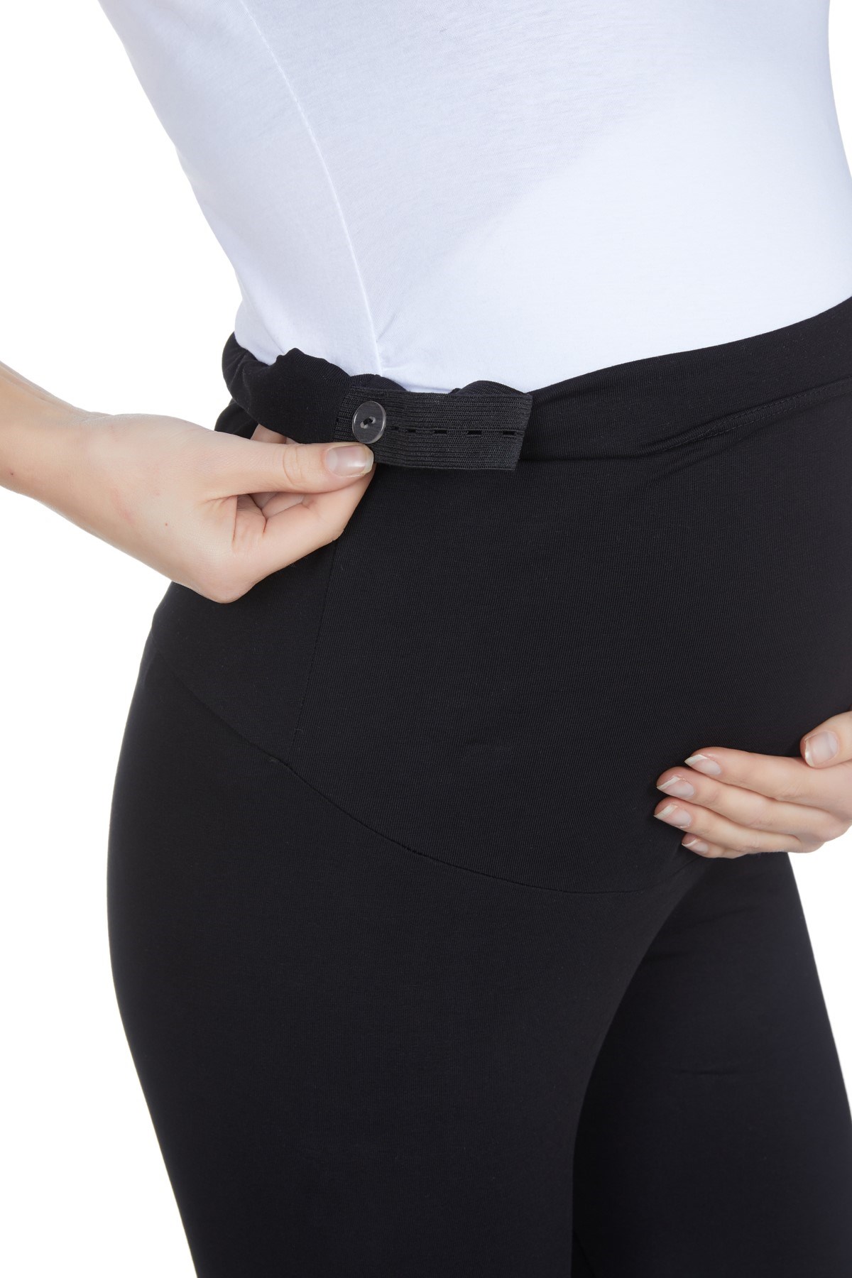 LuvmaBelly  Maternity 8028 Pamuklu Hamile Şort Tayt