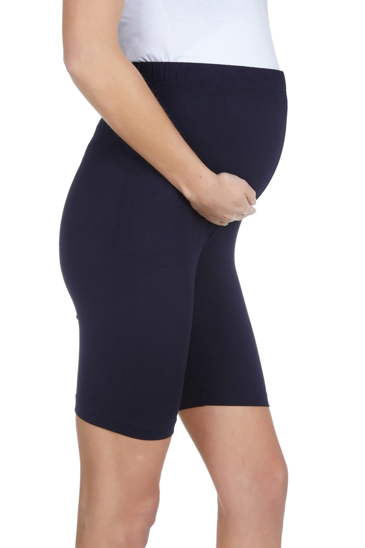 LuvmaBelly  Maternity 8028 Pamuklu Hamile Şort Tayt
