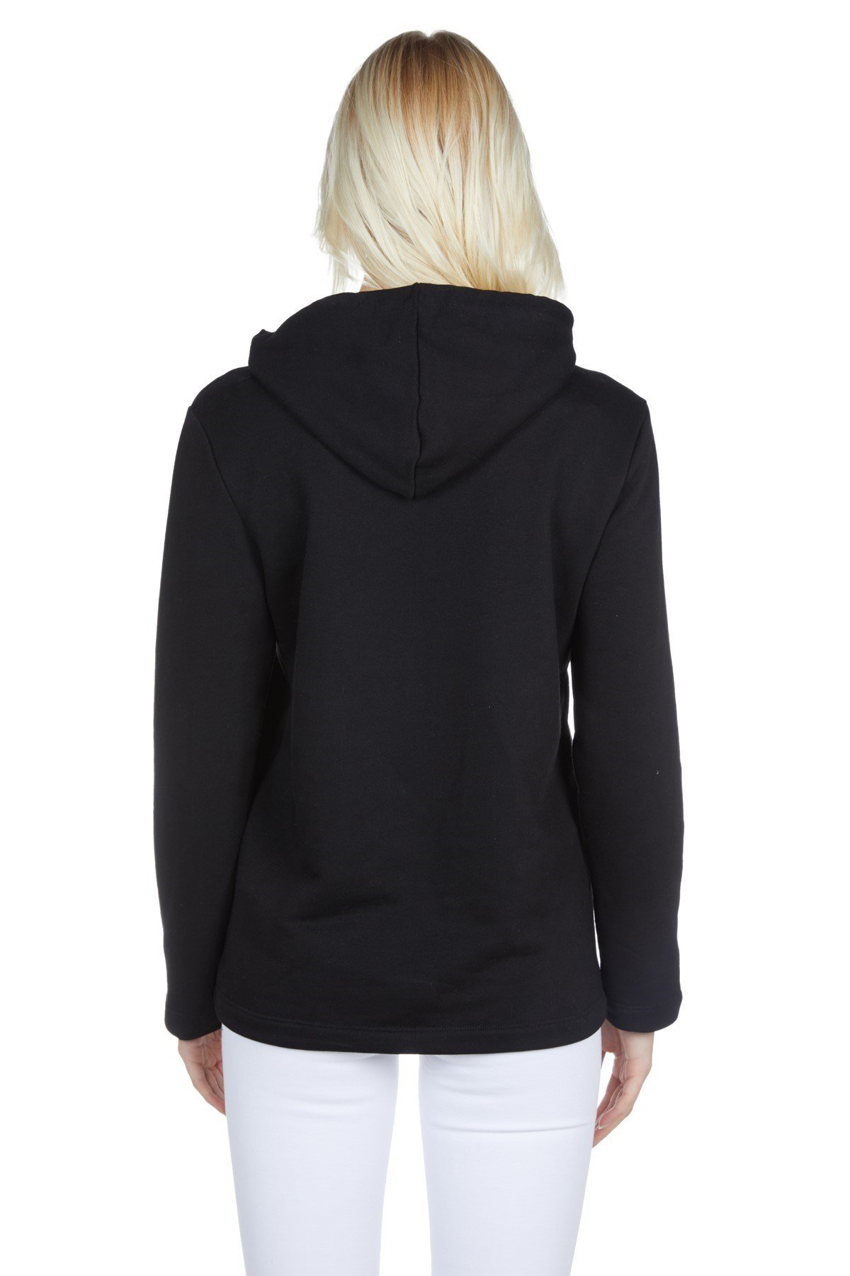 LuvmaBelly 4505 Pamuklu yandan fermuarlı Lohusa Emzirme Sweatshirt