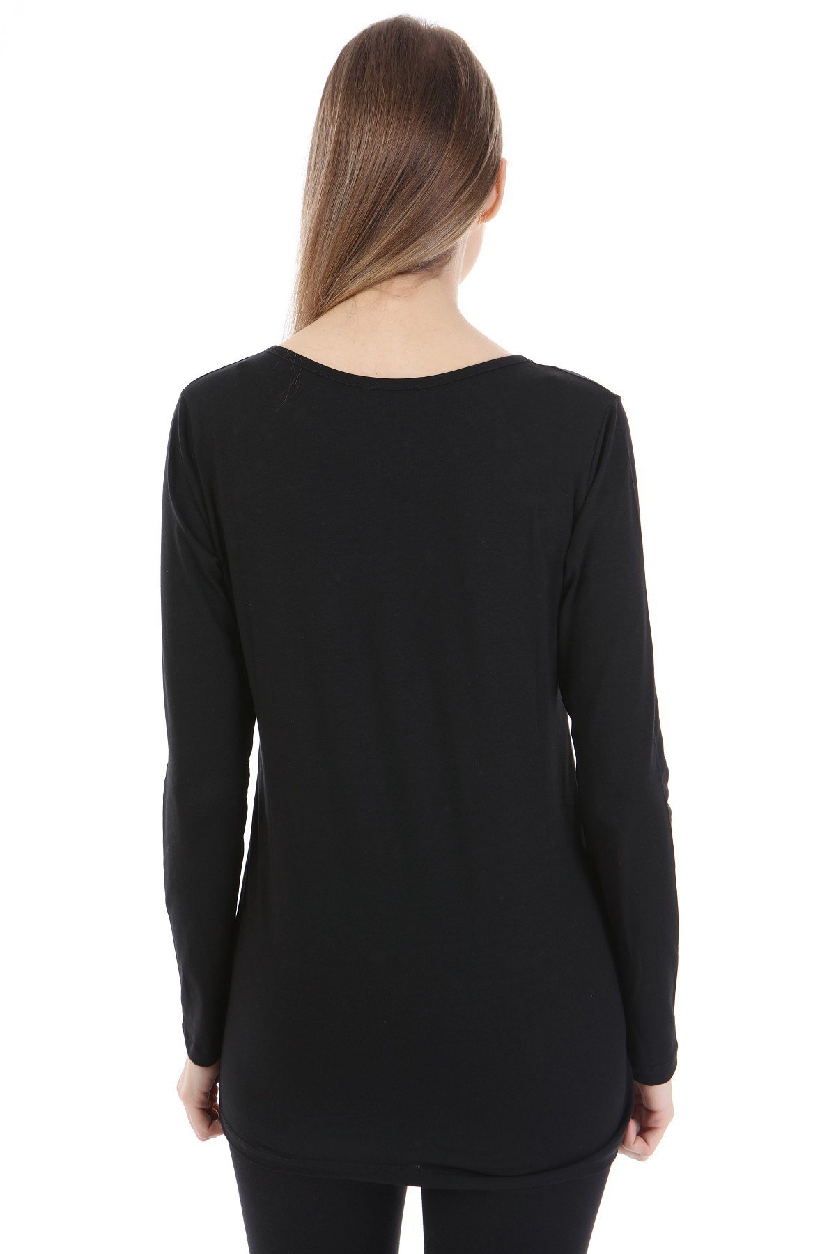 Luvmabelly MYRA2751 Emzirme Tshirt - Siyah