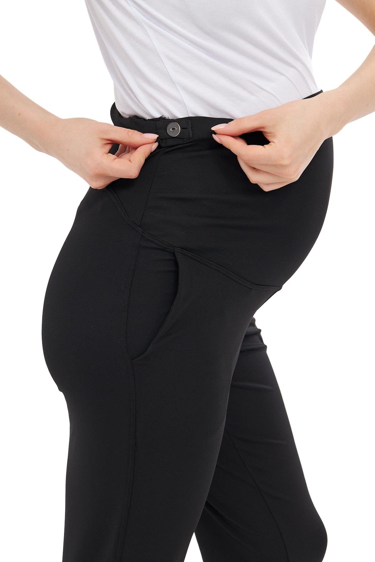Luvmabelly MYRA8095 Beli Ayarlanabilir Hamile Jogger Pantolon