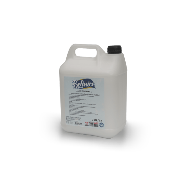 BELİNİCE CLEAN STAR WHİTE - BEYAZ SABUNLU 5 KG