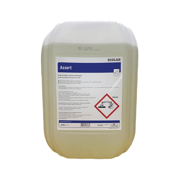 ECOLAB ASSERT 20 L ELDE BULAŞIK YIKAMA DETERJANI