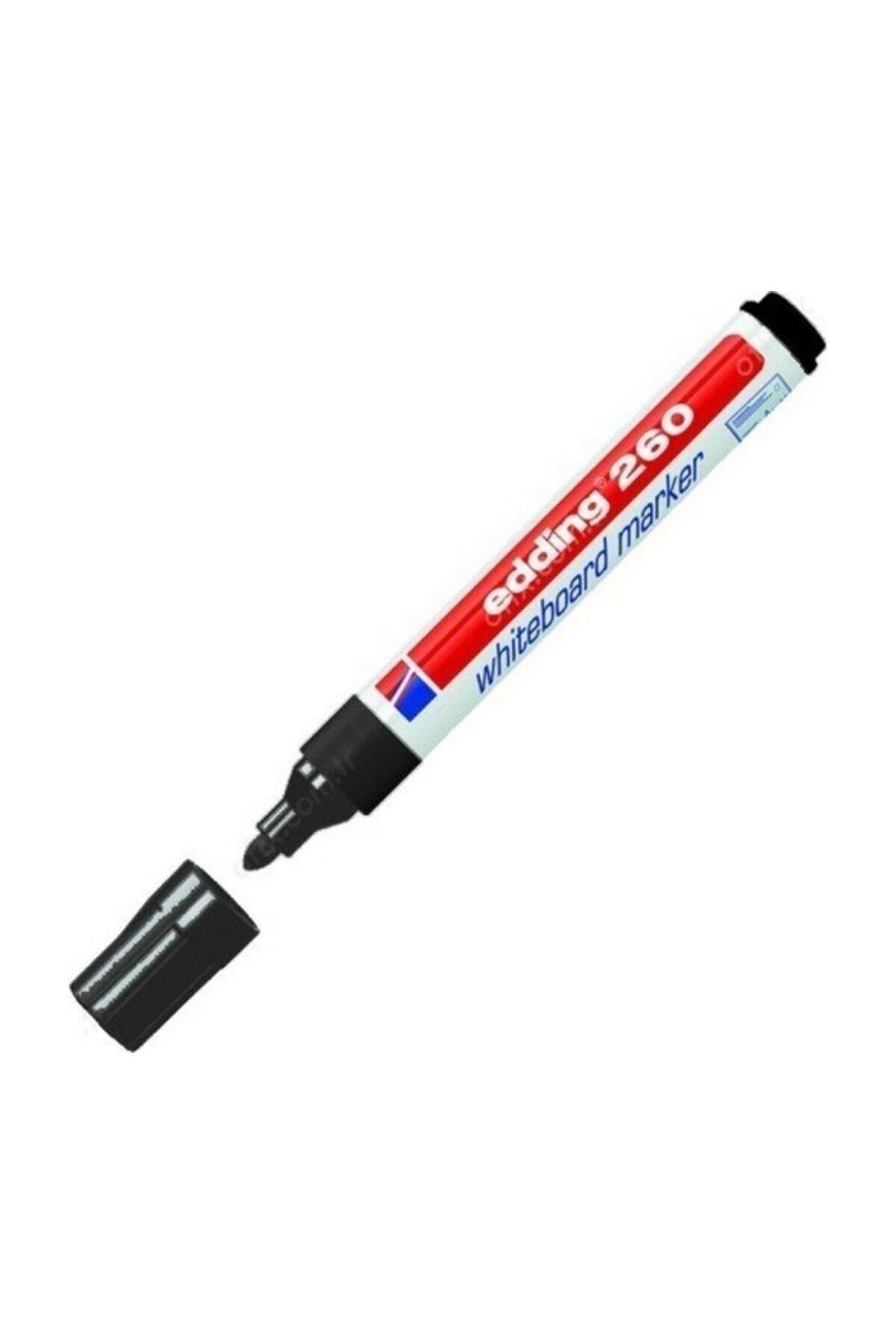 Edding 260 Beyaz Tahta Kalemi 3 Siyah 1 Mavi 1 Kırmızı 2535550000036