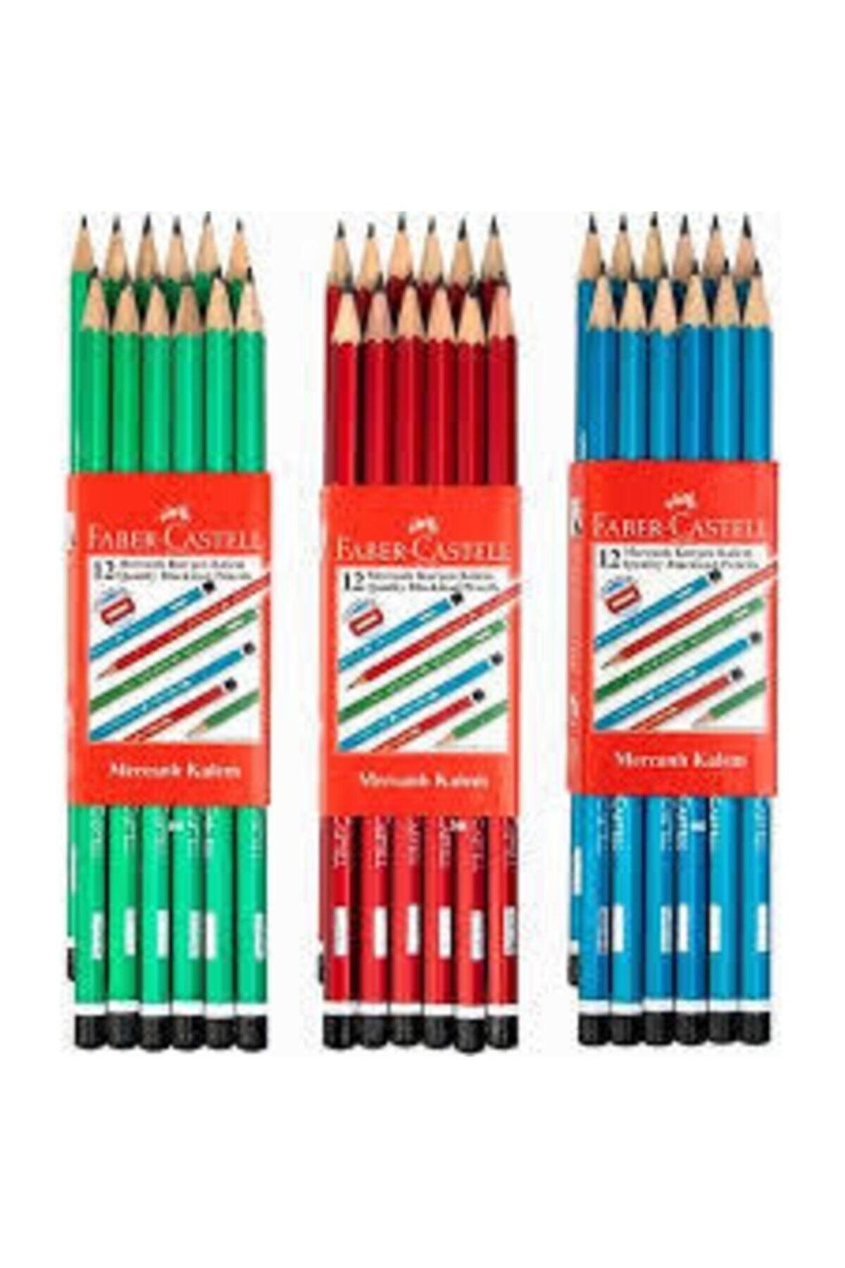 Faber Castell Mercanlı Kurşun Kalem 12'li TYC00053415015