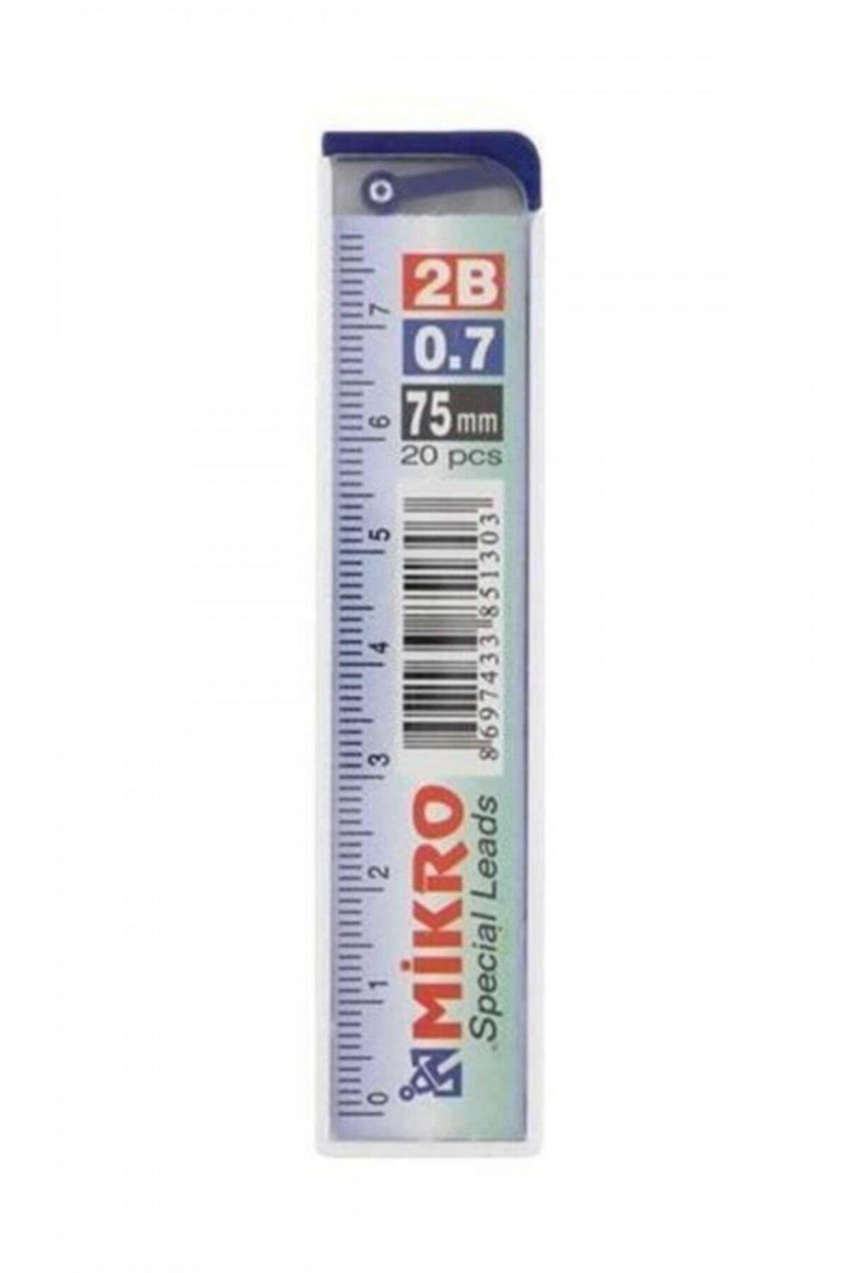 Faber Castell Mikro Min 1 Adet 0.7 Cetvelli Kalem Ucu 75 Mm 2b ( Kırtasiye) GK01066-2
