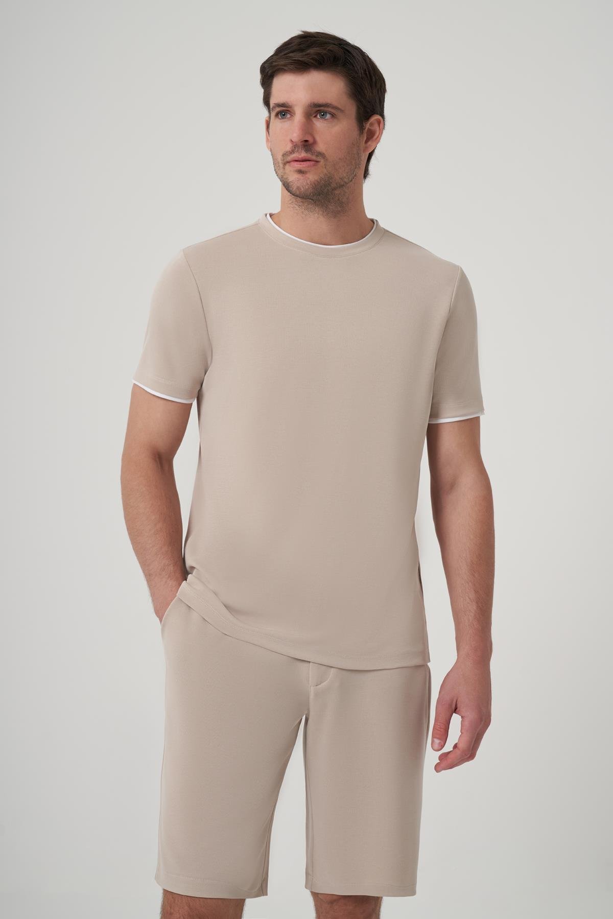 WELLWE-DEVONY MODAL İÇERİKLİ FIT PİKE TİŞÖRT-T-Shirt & Atlet