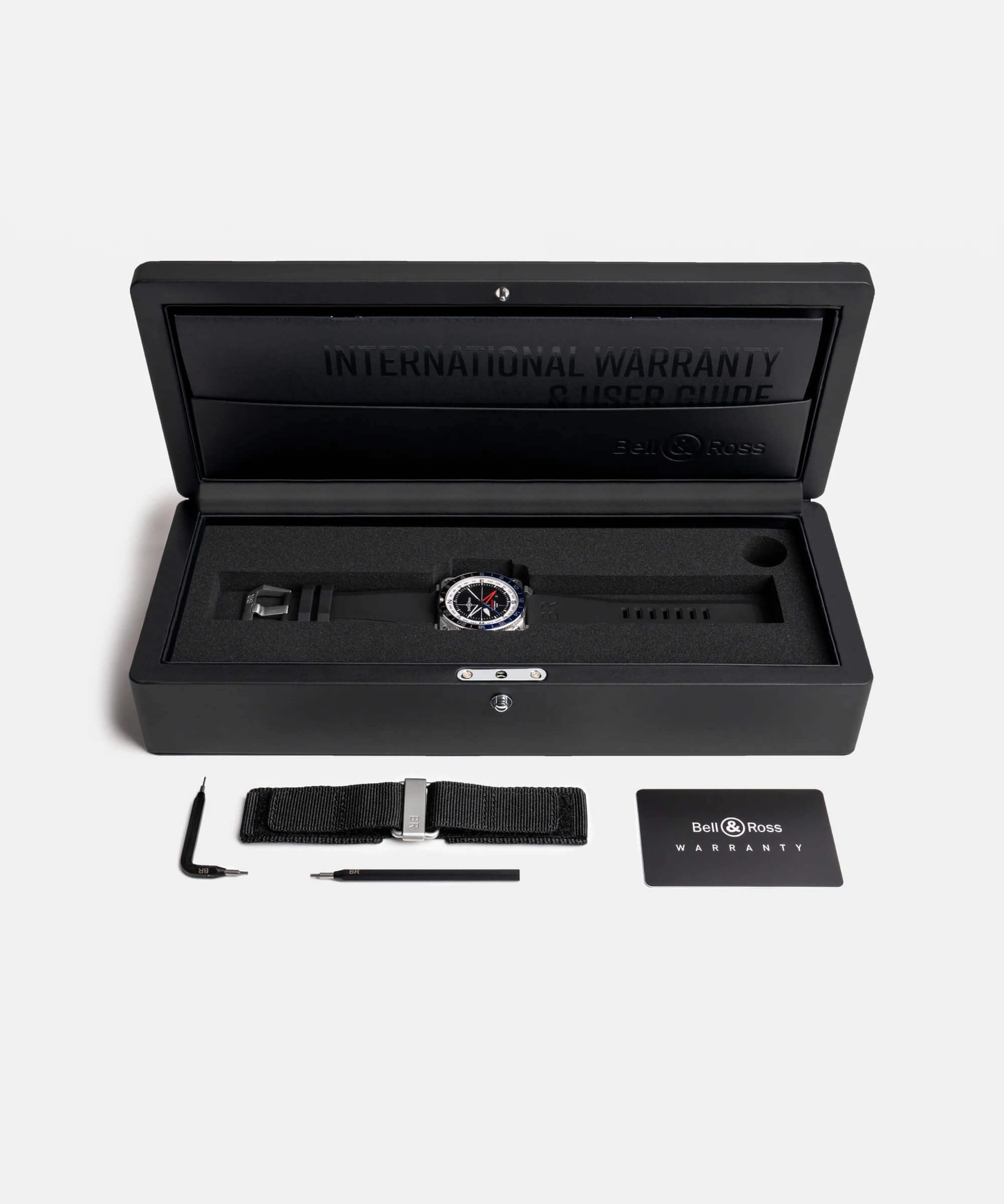 Bell & Ross BR 03 GMT Compass Limitted Edition BR0393.COM.ST.SRB Erkek Kol Saati