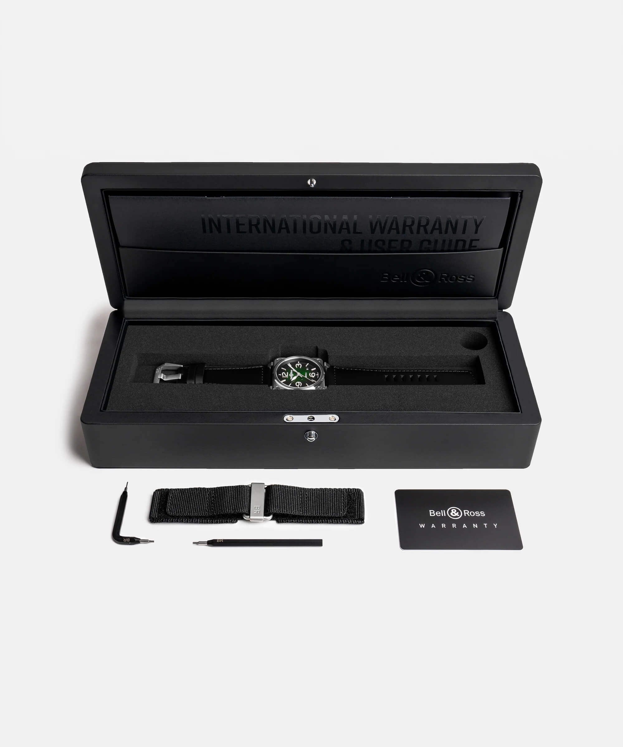 Bell & Ross BR 03 Green Steel BR03A.GN.ST.SCA Erkek Kol Saati