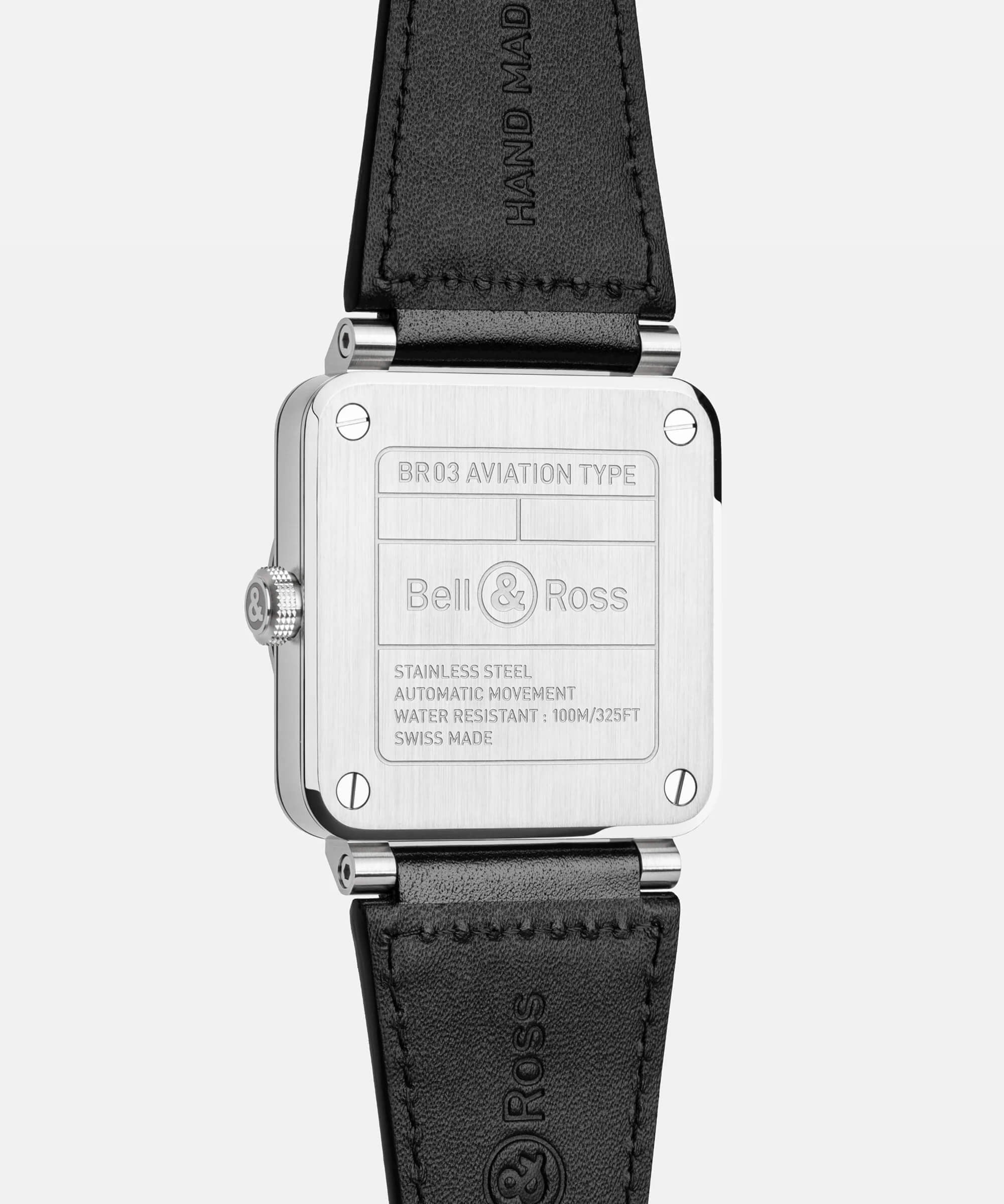 Bell & Ross BR 03 Green Steel BR03A.GN.ST.SCA Erkek Kol Saati