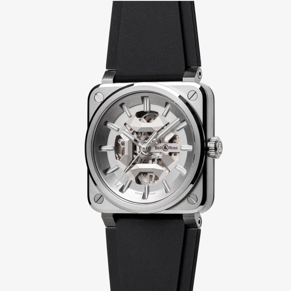 Bell & Ross BR 03 Skeleton Limitted Edition BR03A.GR.SKST.SRB Erkek Kol Saati