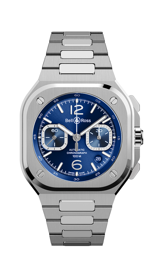 Bell & Ross BR 05 Urban Crono Blue Steel BR05C.BLU.ST.SST Erkek Kol Saati