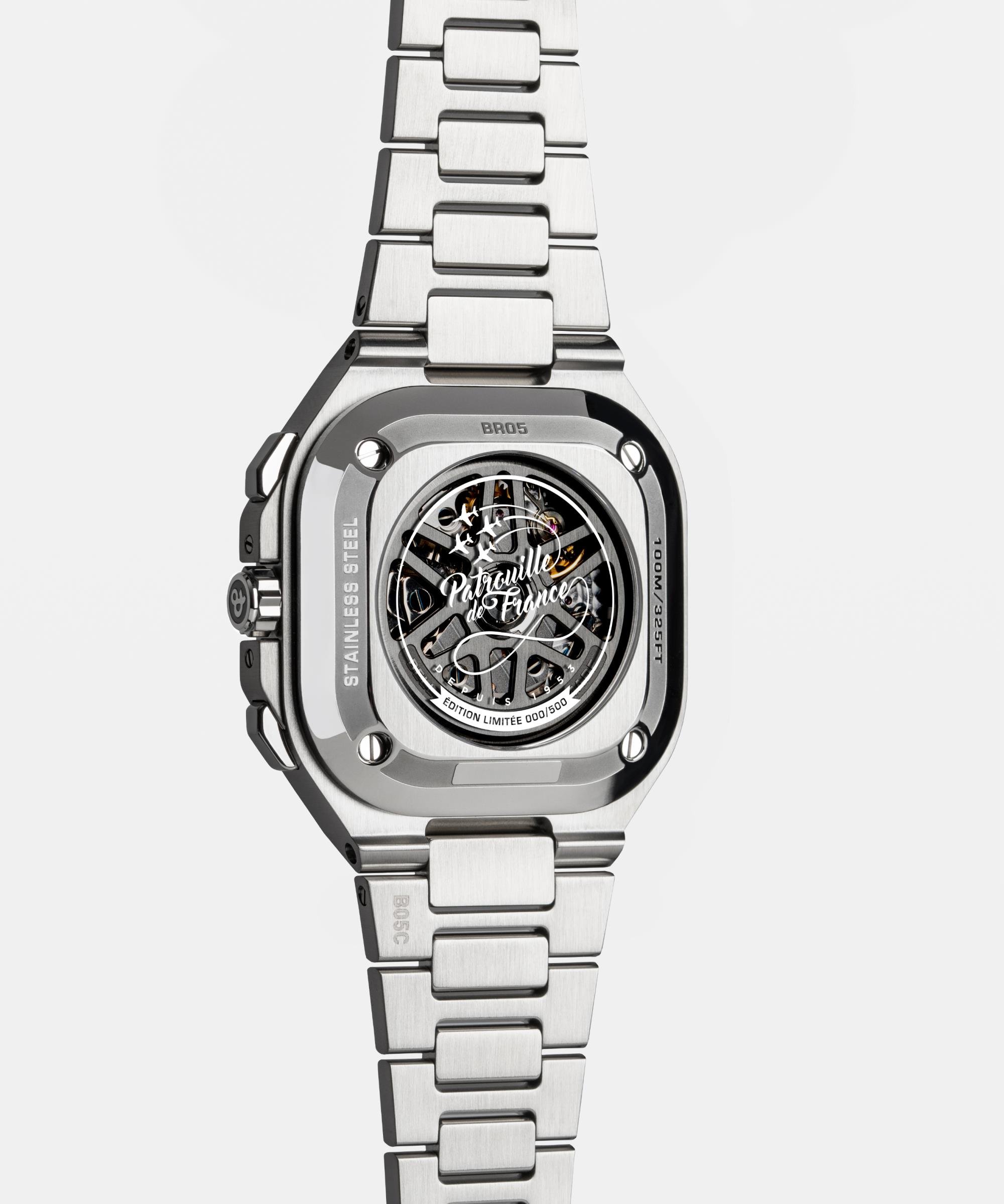 Bell & Ross BR 05 Chrono Patrouille France BR05C.PAF.ST.SST Erkek Kol Saati