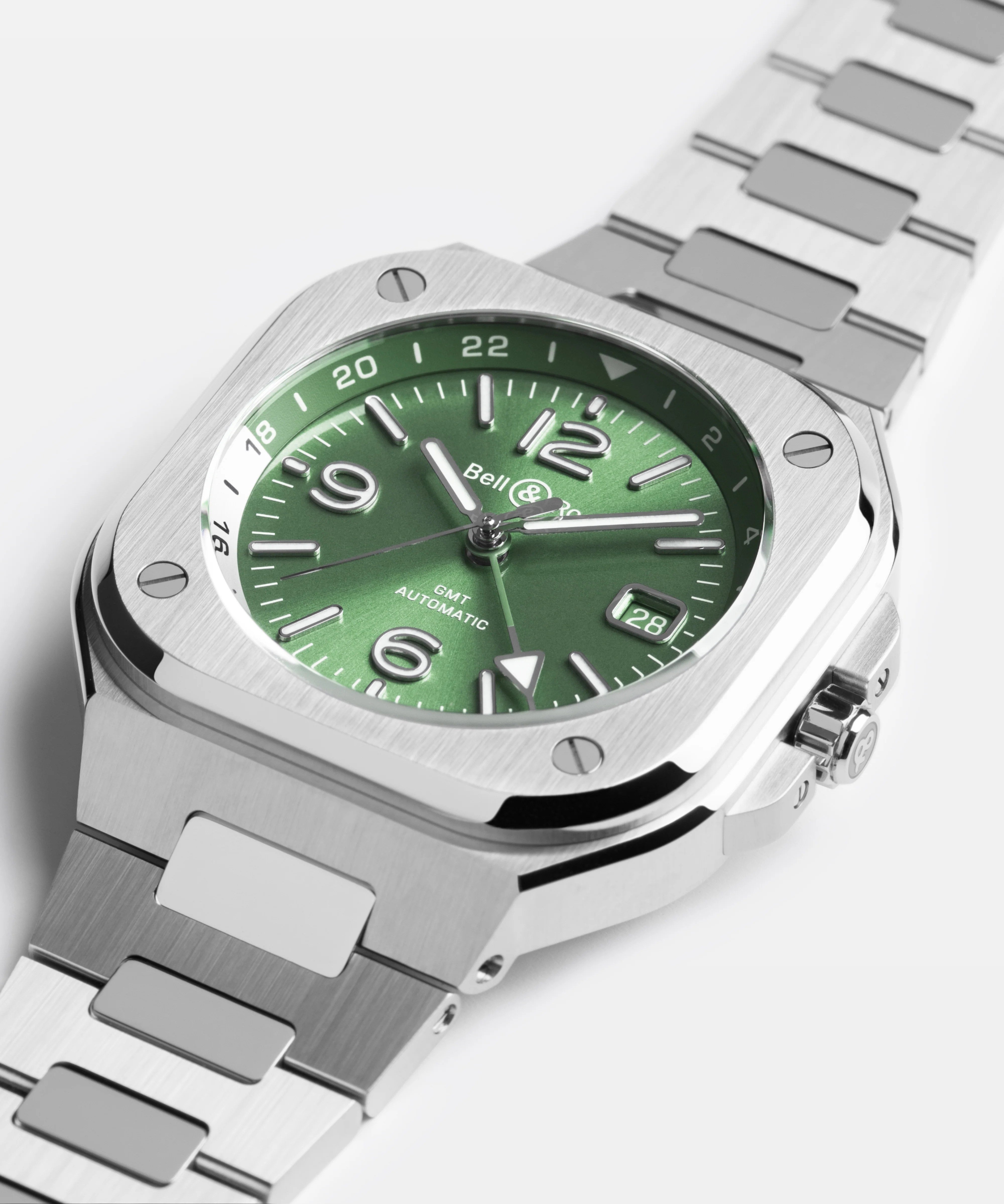 Bell & Ross BR 05 Urban GMT Sky Blue BR05G.GN.ST.SST Erkek Kol Saati