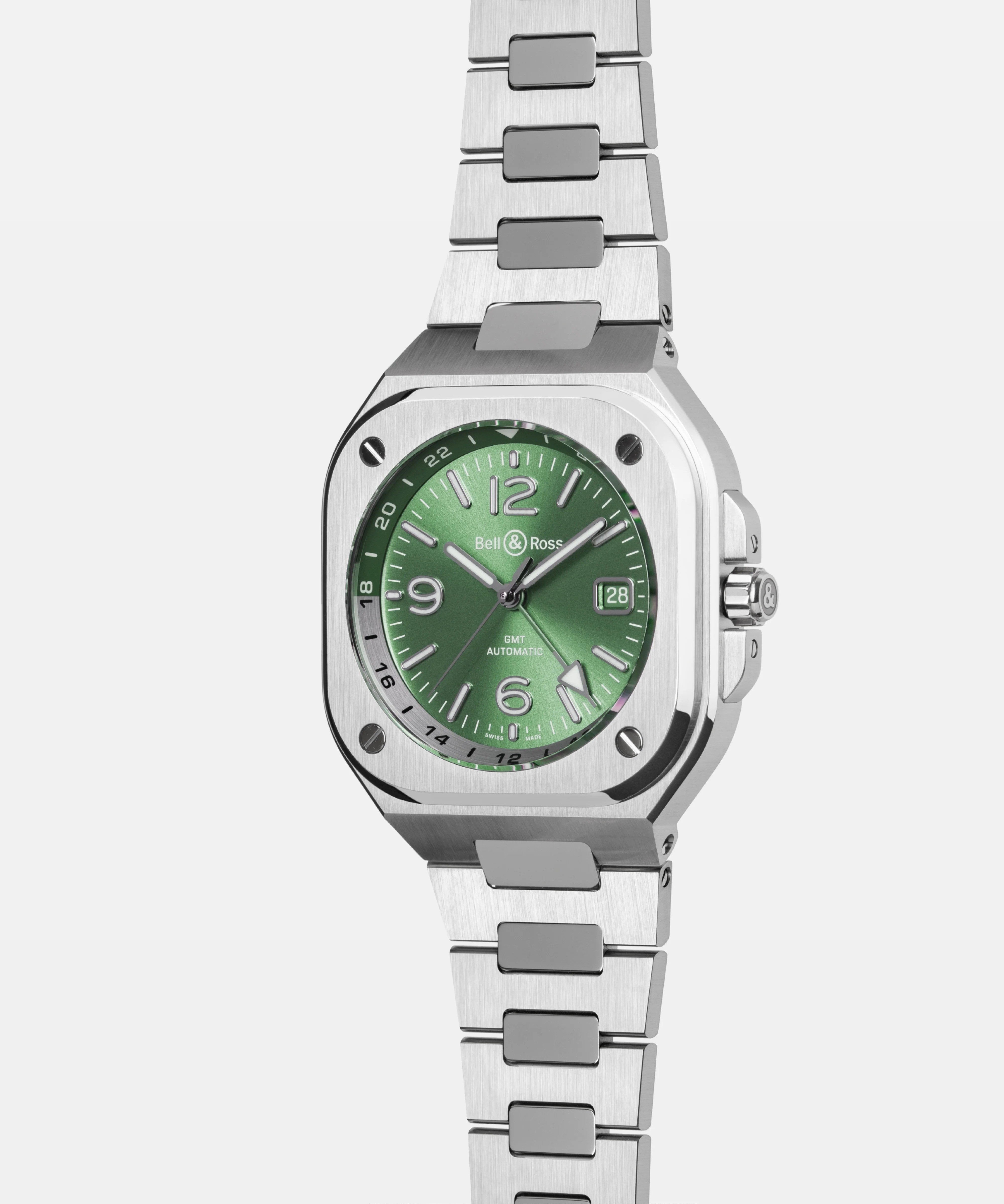 Bell & Ross BR 05 Urban GMT Sky Blue BR05G.GN.ST.SST Erkek Kol Saati