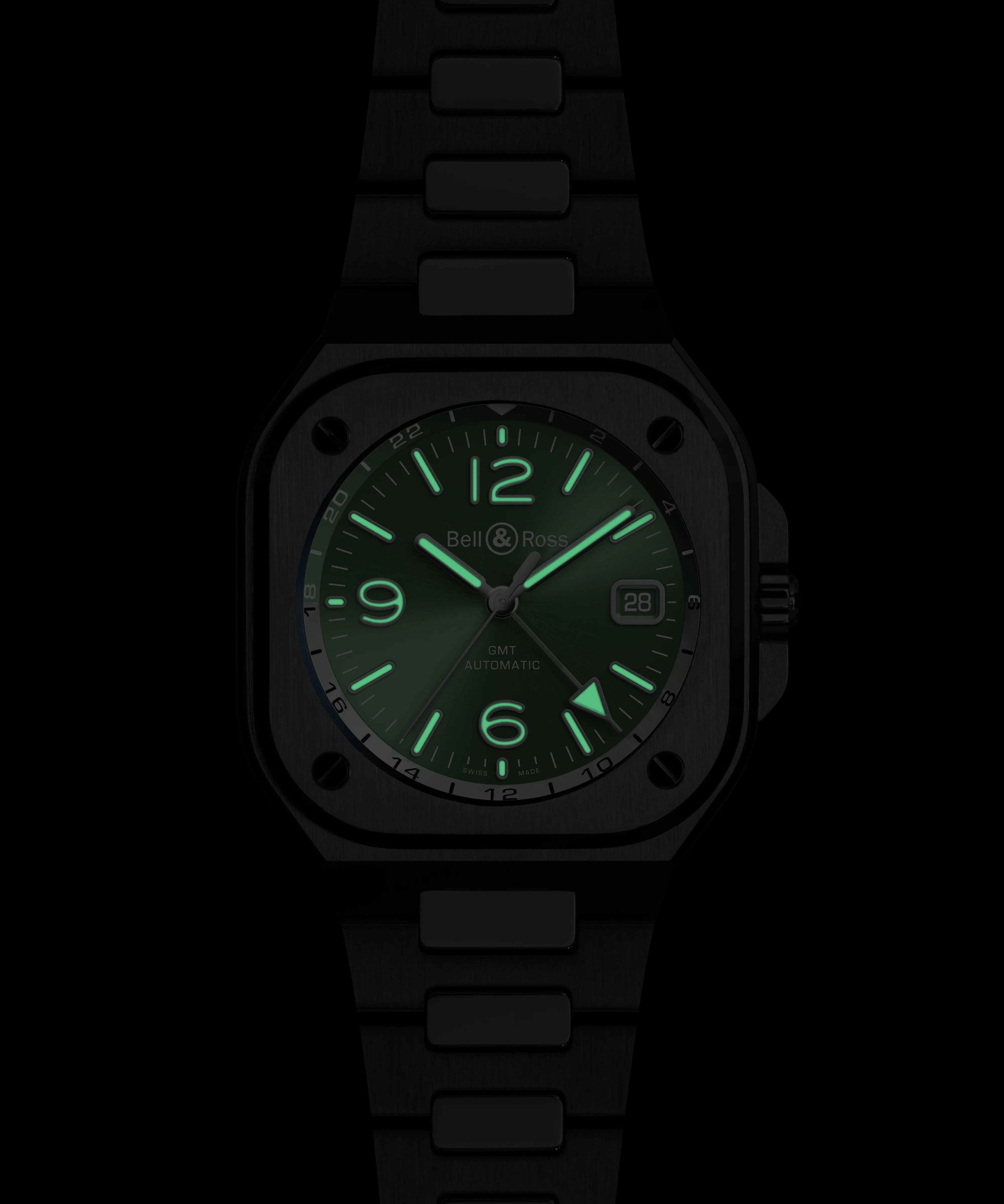 Bell & Ross BR 05 Urban GMT Sky Blue BR05G.GN.ST.SST Erkek Kol Saati