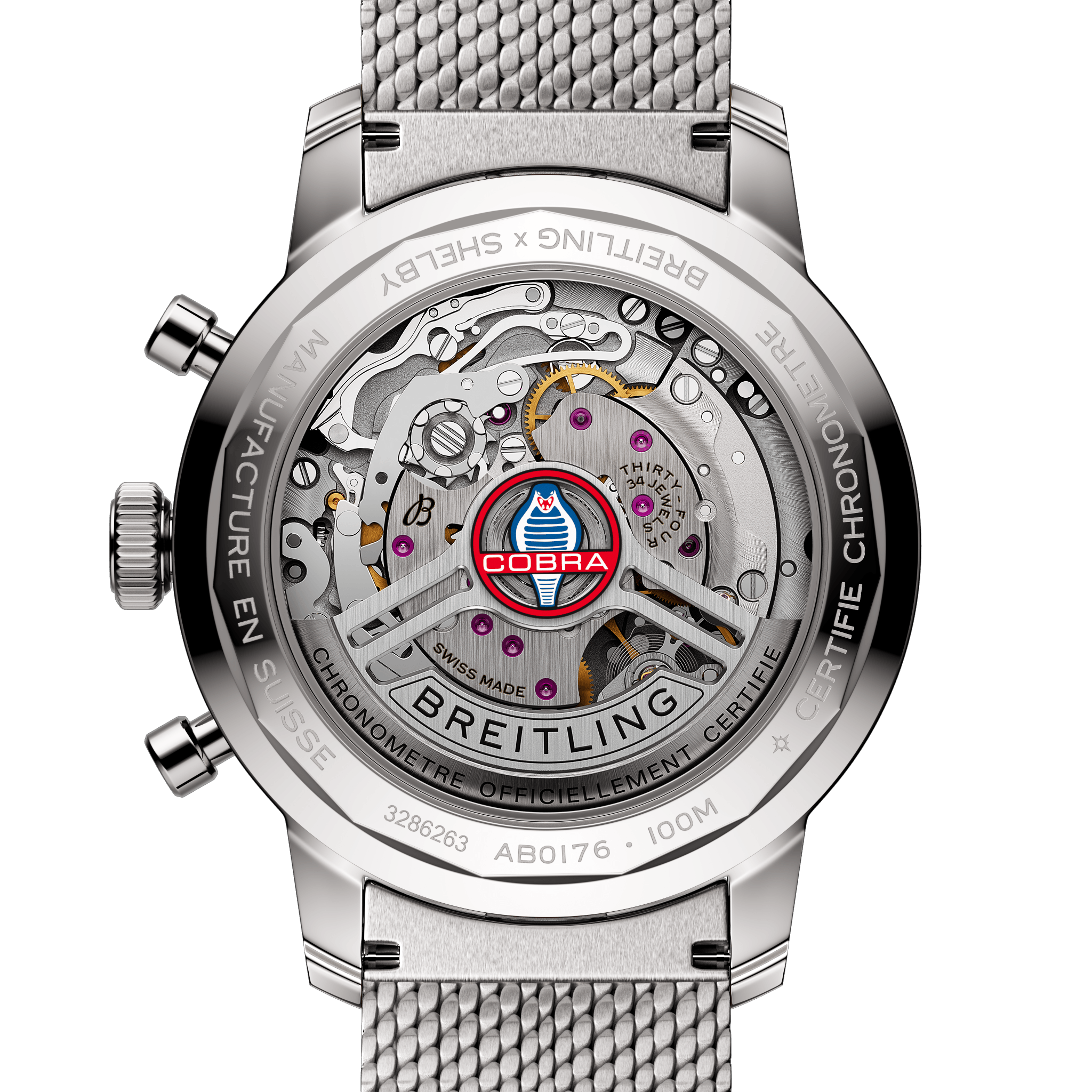 Breitling Top Time B01 Shelby Cobra AB01763A1C1A1 Erkek Kol Saati