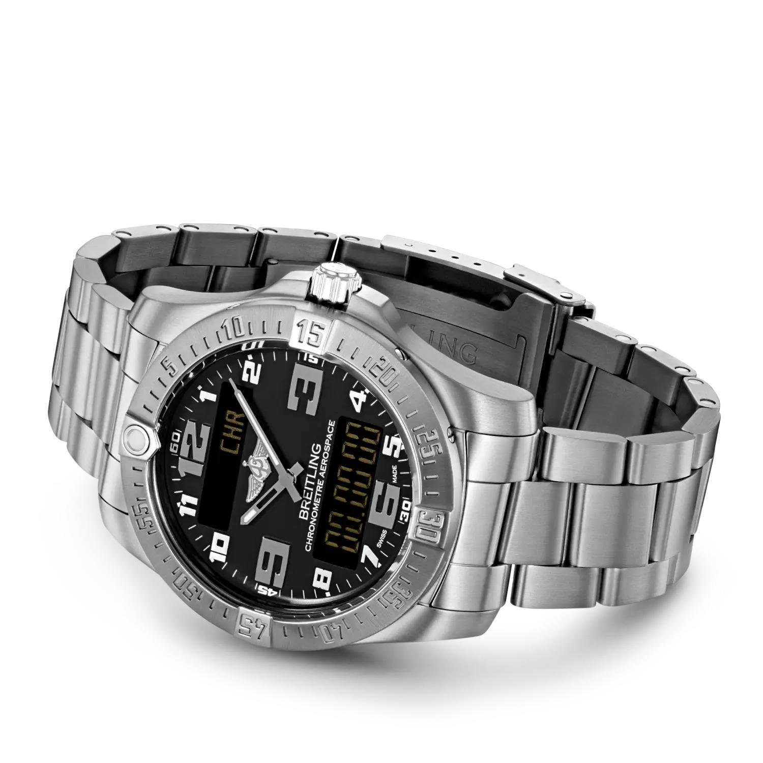 Breitling Aerospace EVO 43 Titanium E79363101B1E1 Erkek Kol Saati