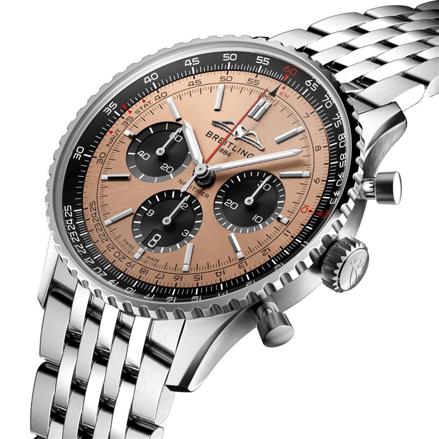 Breitling Navitimer 43  Chronograph AB0138241K1A1  Kol Saati