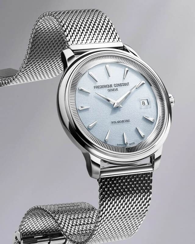 Frederique Constant Classic Moneta Solarmetre FC-120LB3S6 Erkek Kol Saati
