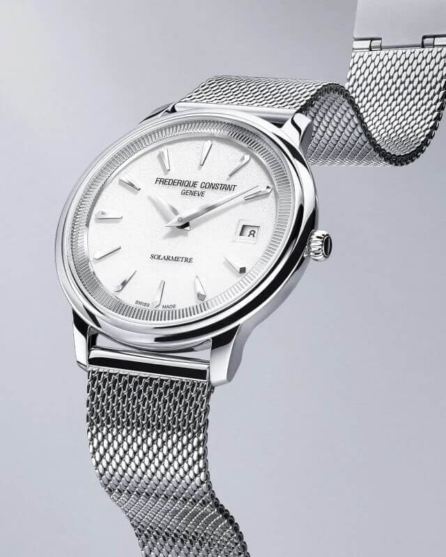 Frederique Constant Classic Moneta Solarmetre FC-120W3S6 Erkek Kol Saati