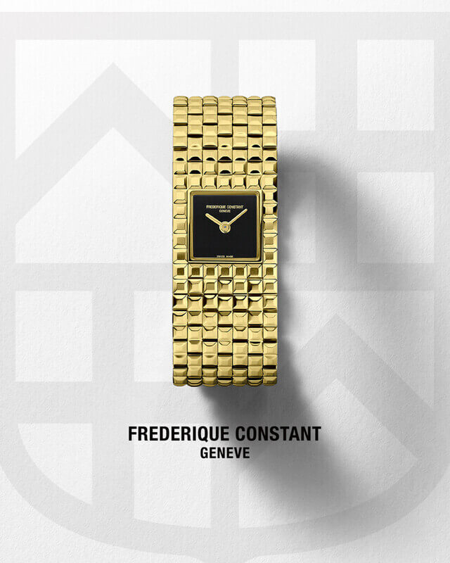 Frederique Constant Classics Manchette FC-200ONB1MC5B Kadın Kol Saati