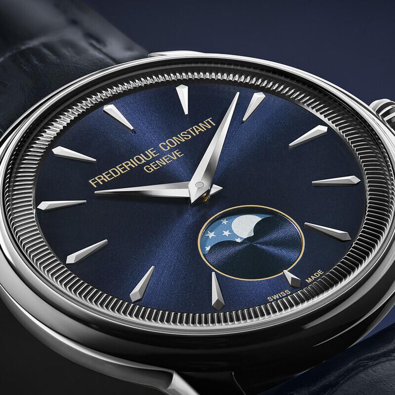 Frederique Constant Classic Moneta Moonphase FC-206N3S6 Erkek Kol Saati